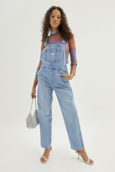 LEVI'S VINTAGE DENIM OVERALL IN INDIGO, WOMEN'S AT URBAN OUTFITTERS