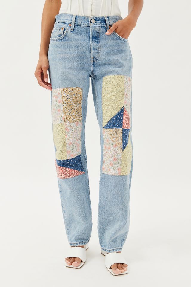 501® '90s Patchwork Women's Jeans - Medium Wash