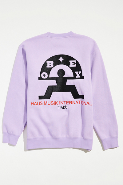 Obey Men's House of Subversion Sweatshirt Black main image 1