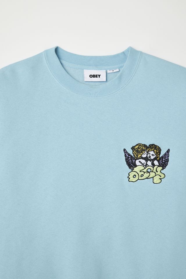 OBEY Cherub Crew Neck Sweatshirt #4