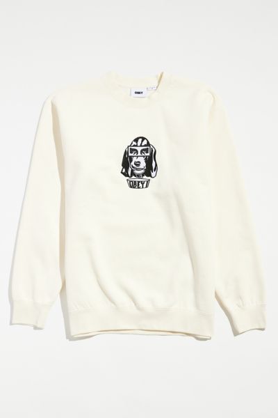 Obey Eco Echo Jacquard Crew Neck Sweatshirt