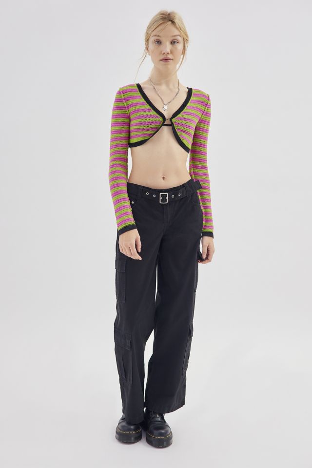 UO Kenzie Crochet Shrug Sweater #2