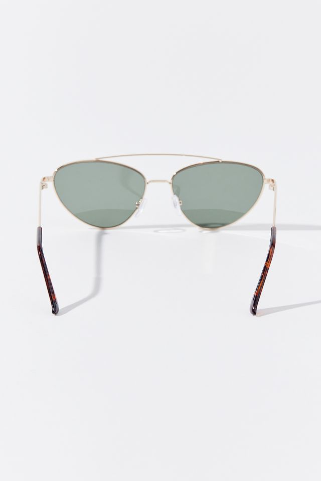 Dawn Metal Cat-Eye Sunglasses #2