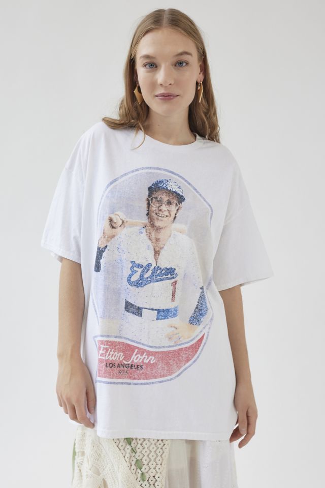 Elton John UO Exclusive L.A. Dodgers T-Shirt Dress