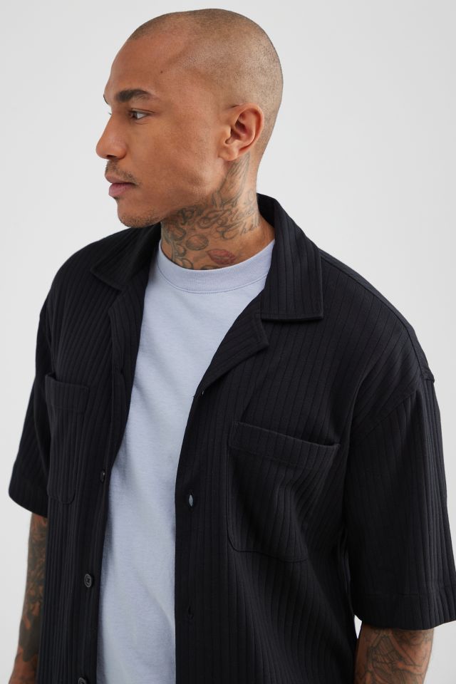 Standard Cloth Logan Ribbed Cropped Shirt #2
