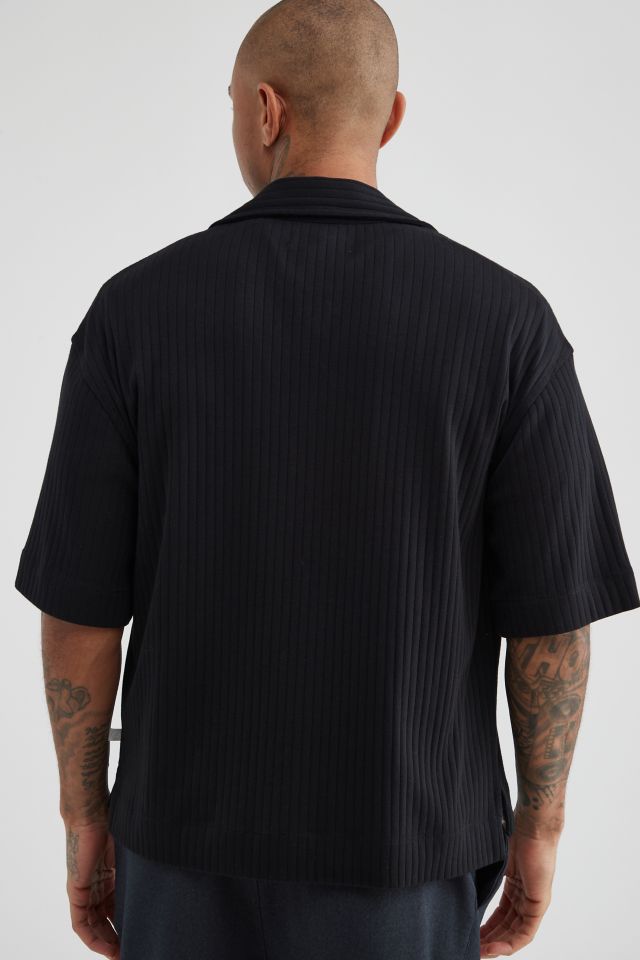Standard Cloth Logan Ribbed Cropped Shirt #3
