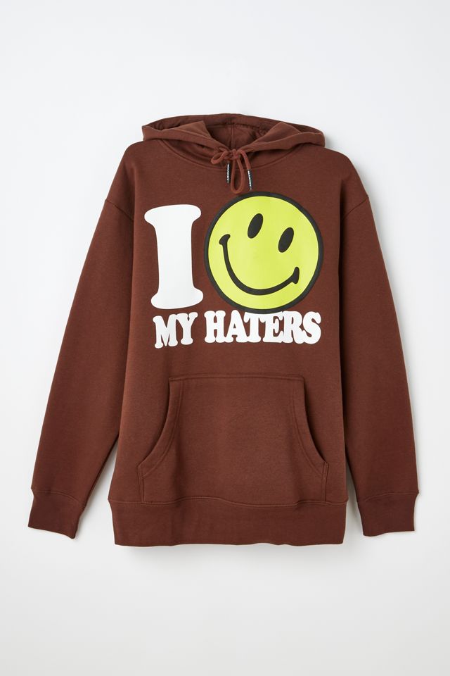 Market X Smiley Haters Hoodie Sweatshirt Urban Outfitters Canada