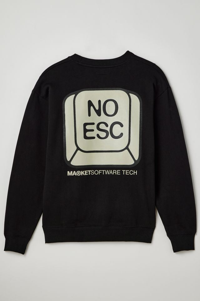 Market UO Exclusive No Escape Crew Neck Sweatshirt Urban Outfitters