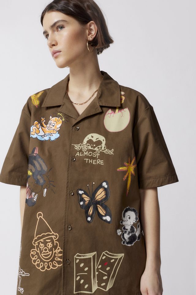 Market UO Exclusive Almost There Button-Down Shirt #5