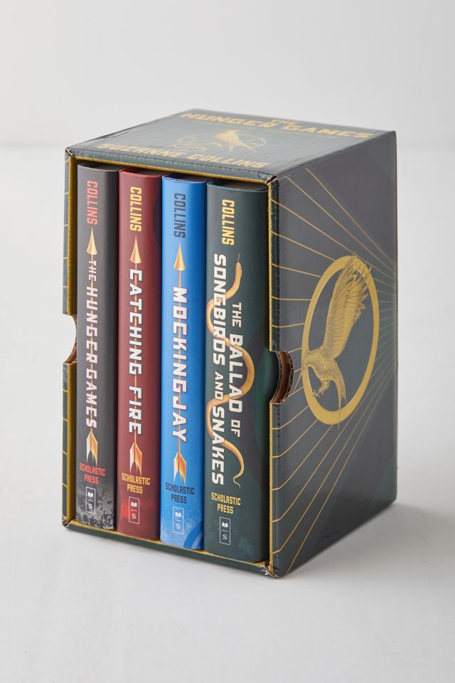 Hunger Games 4-Book Hardcover Box Set By Suzanne Collins #1