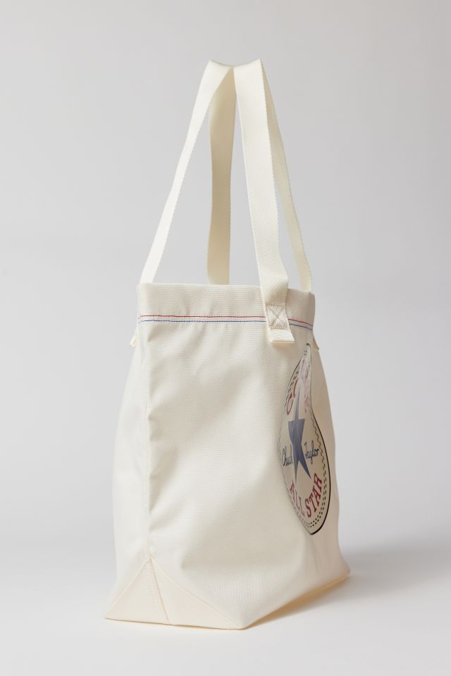 Graphic Tote Bag in Egret/Converse Blue - Converse Canada