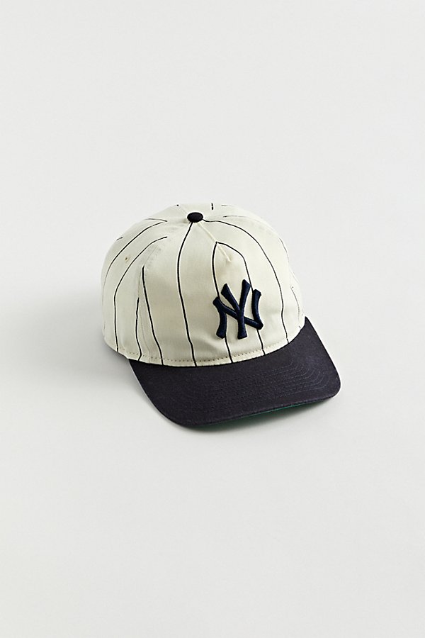 New Era New York Yankees Pinstripe Baseball Hat In Navy, Men's At Urban Outfitters