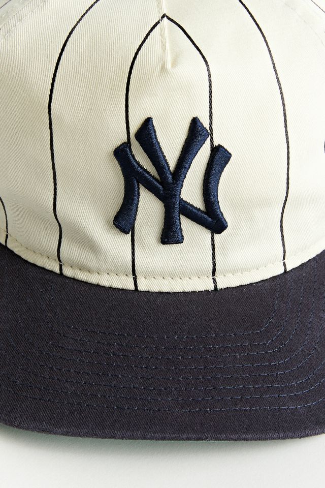 New Era New York Yankees Pinstripe Baseball Hat in Navy, Men's at Urban Outfitters