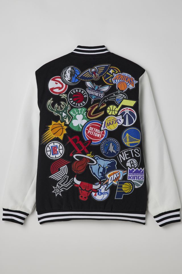 Brooklyn Cloth Ultra Game Uo Exclusive Nba Varsity Jacket for Men