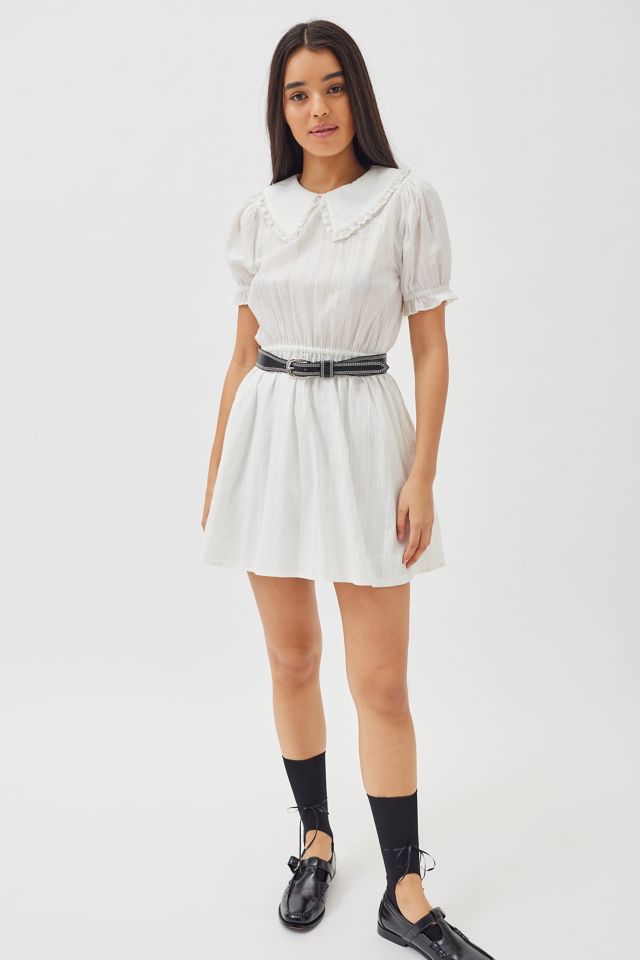 UO Willa Collared Mini Dress | Urban Outfitters