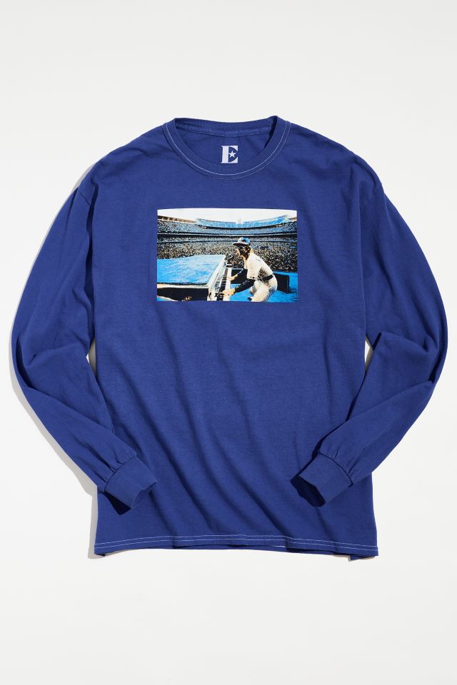 Elton John UO Exclusive Dodgers Stadium Long Sleeve Tee