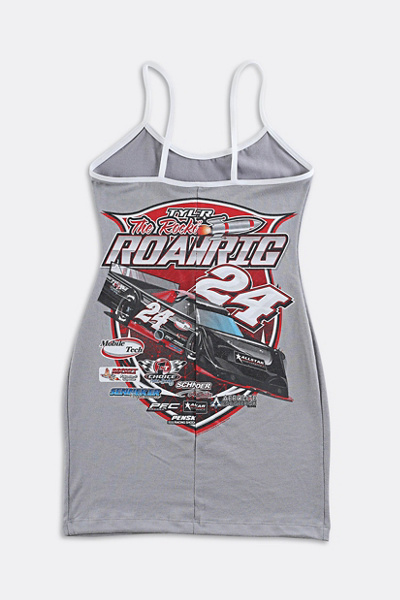 Frankie Collective Rework Racing Strappy Dress 001 | Urban Outfitters