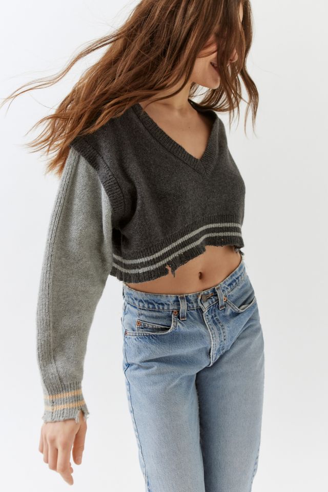 BDG Drew Colorblock Pullover Sweater #4