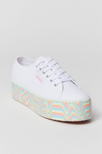 Superga 2790 Platform Sneaker Rainbow Clearance | Emergencydentistry.com