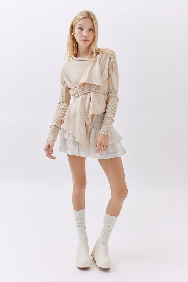 UO Ava Waterfall Tied Cardigan #1
