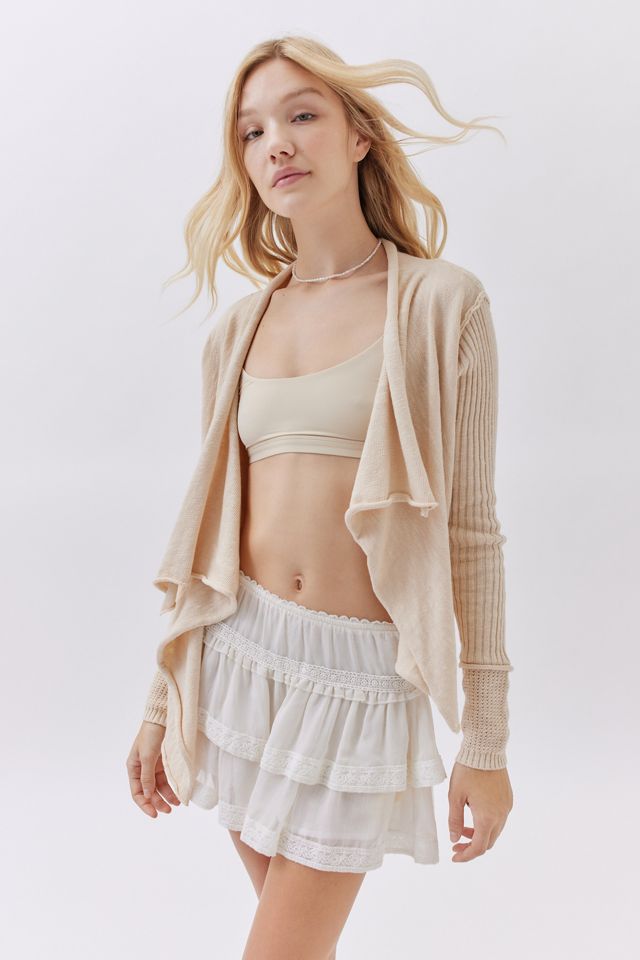 UO Ava Waterfall Tied Cardigan #4
