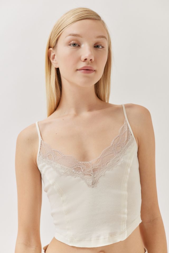 UO Sweet Like Honey Ribbed Cami | Urban Outfitters