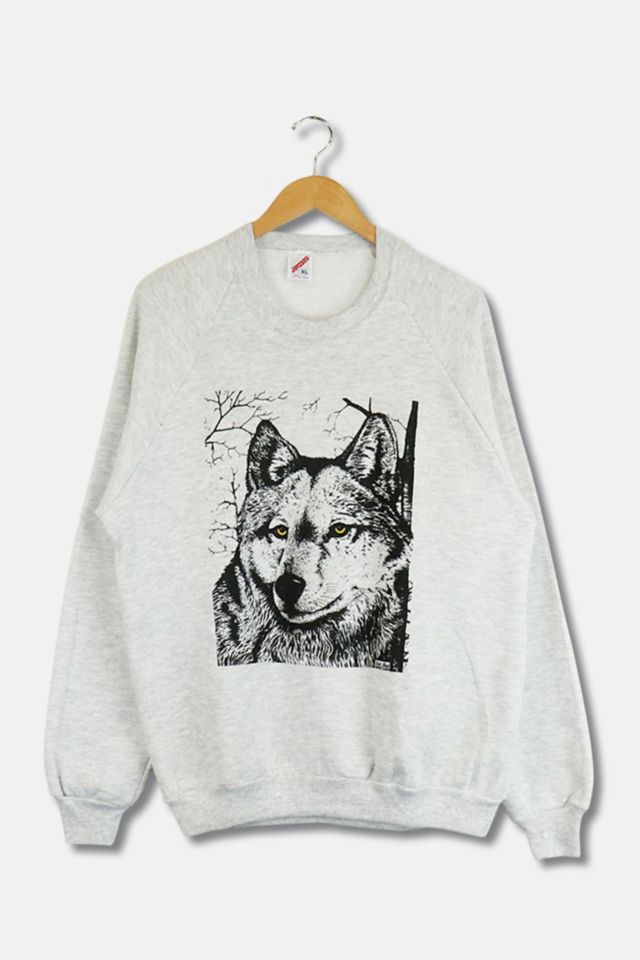 Wolf sweatshirt urban store outfitters