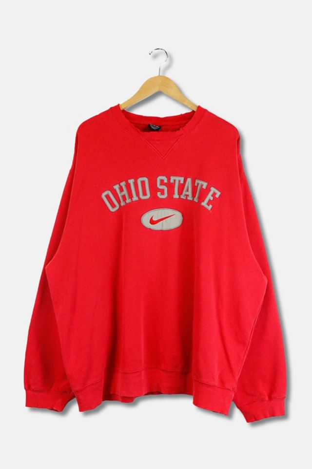 Nike ohio state crewneck sweatshirt hot sale