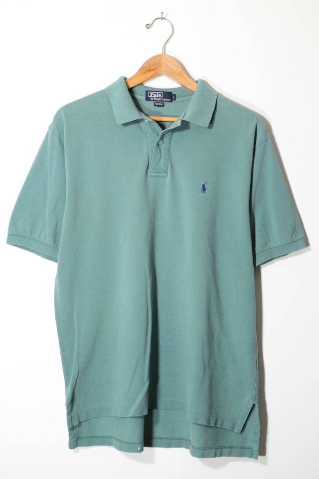 Vintage Polo Ralph Lauren Faded Pique Polo Shirt | Urban Outfitters
