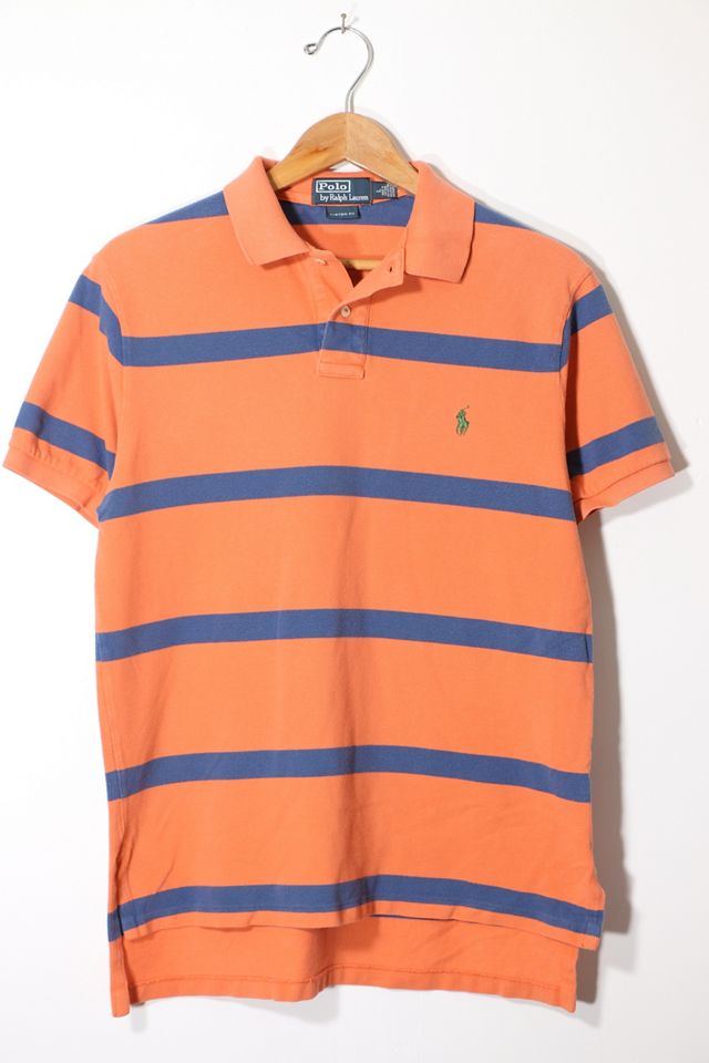 Old School Striped Pique Polo Shirt main image 0