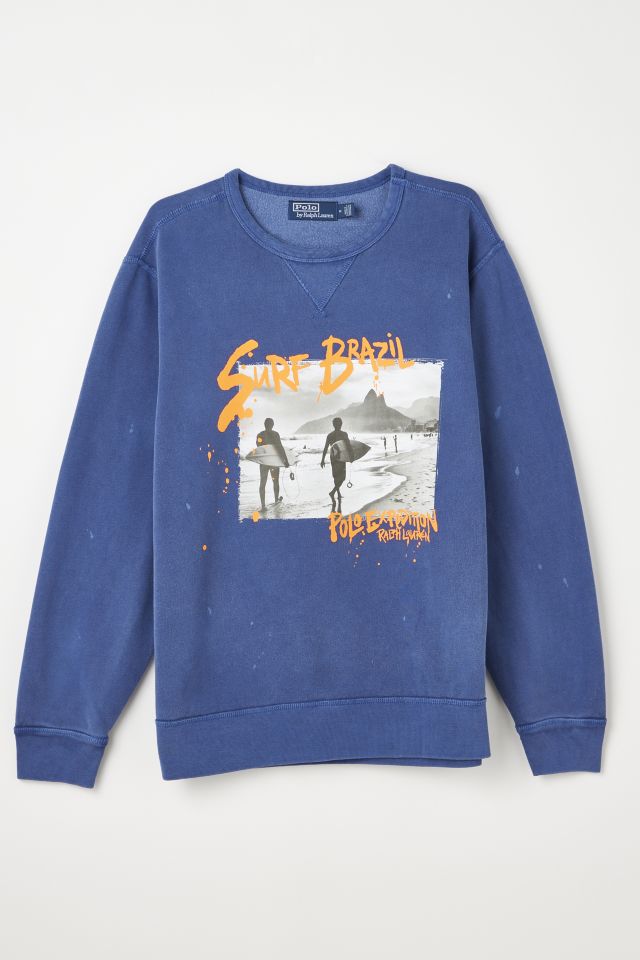 Polo Ralph Lauren Surf Crew Neck Sweatshirt | Urban Outfitters