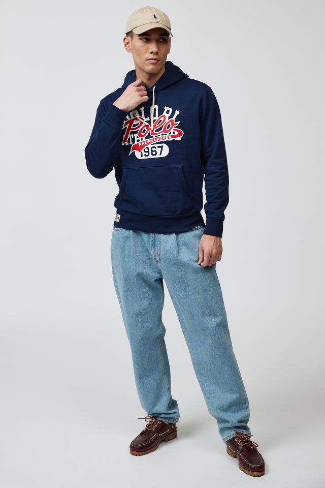 Polo Ralph Lauren Lightweight Magic Fleece Logo Hoodie Sweatshirt #1