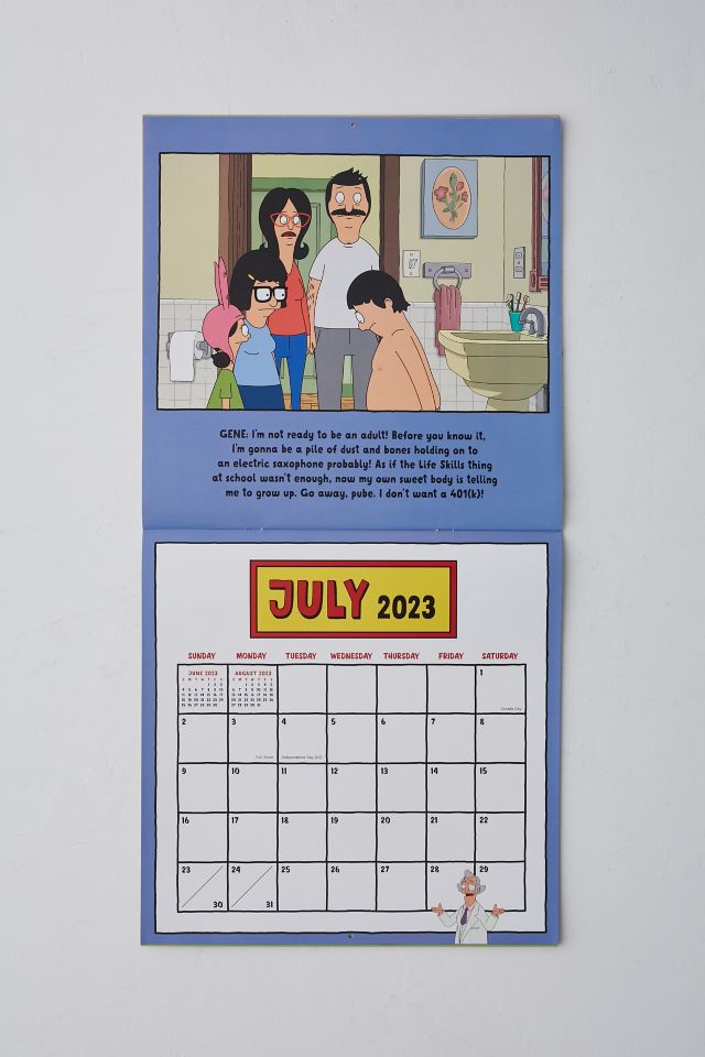 Bob’s Burgers 2023 Wall Calendar #3