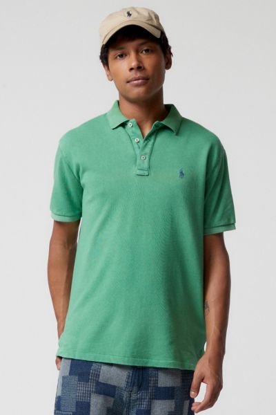 Polo Ralph Lauren Spa Terry Polo Shirt In Green