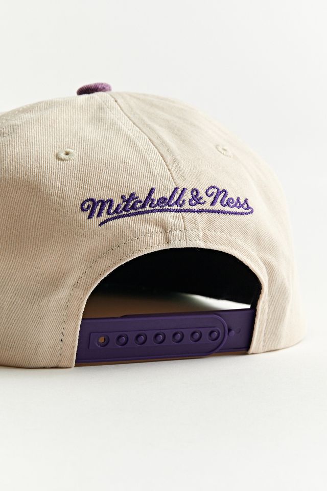 Mitchell & Ness x NBA Pinwheel of Fortune Deadstock Lakers Hat - Yellow/Purple