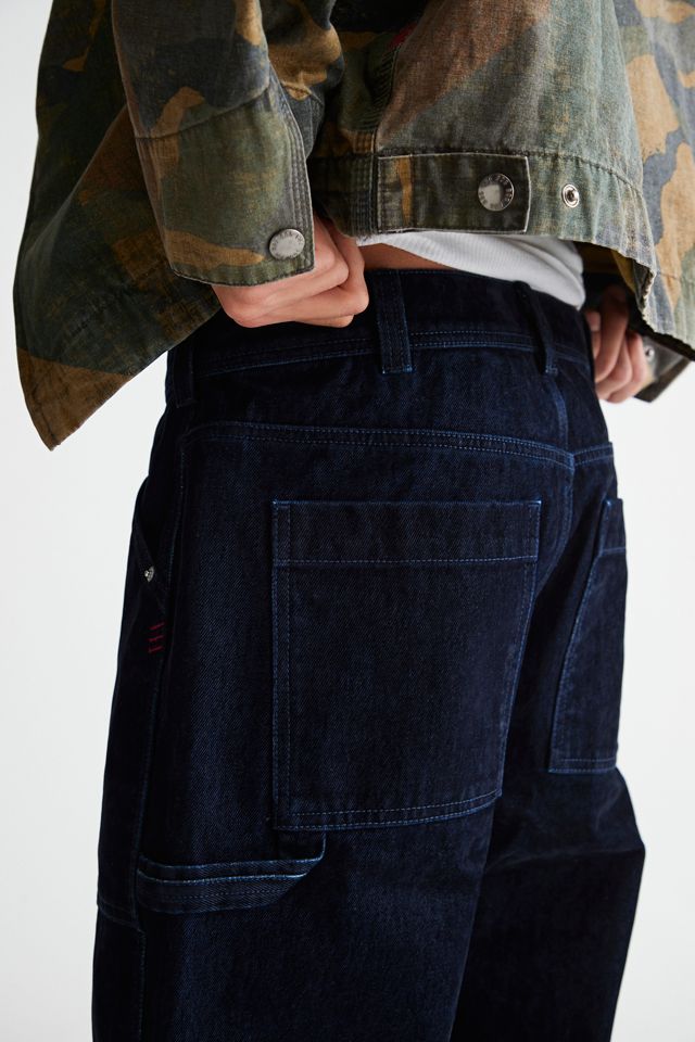 メンズ BELVET Rigid Flip-Pocket Work Pants