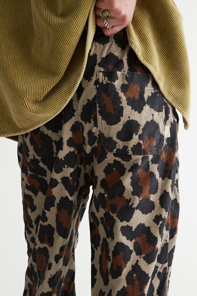 UO Leopard Corduroy Beach Pant #3