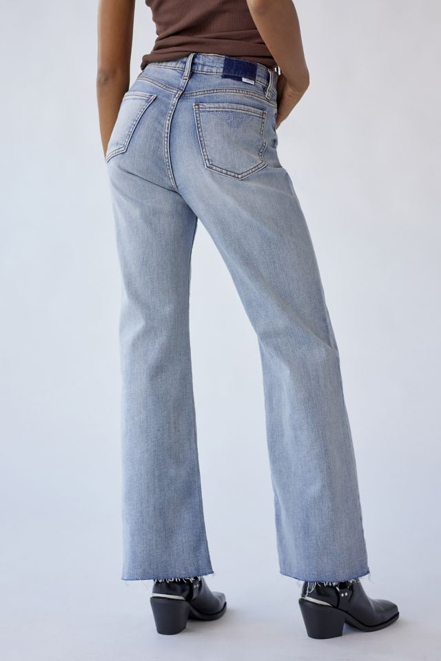 Daze Denim Far Out High-Waisted Wide-Leg Jean - Mermaid | Urban ...