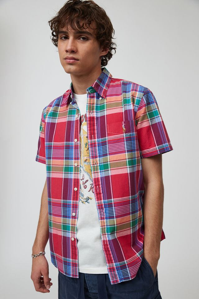 Polo Ralph Lauren Plaid Oxford Shirt | Urban Outfitters