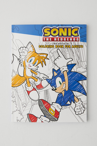 Sonic The Hedgehog: The Official Adult Coloring Book By Insight ...