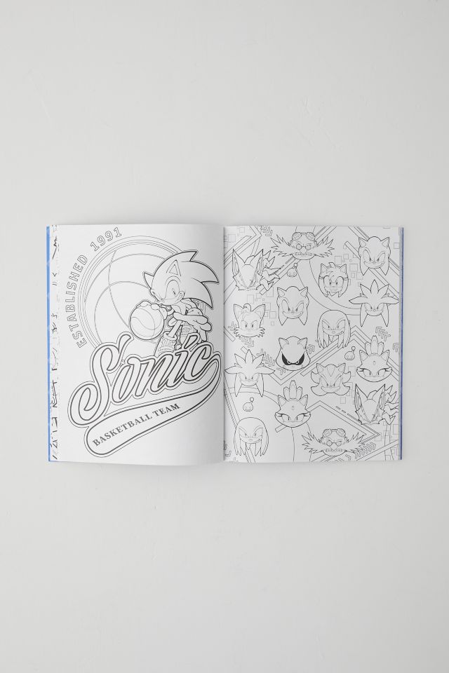 Sonic The Hedgehog: The Official Adult Coloring Book By Insight Editions #2
