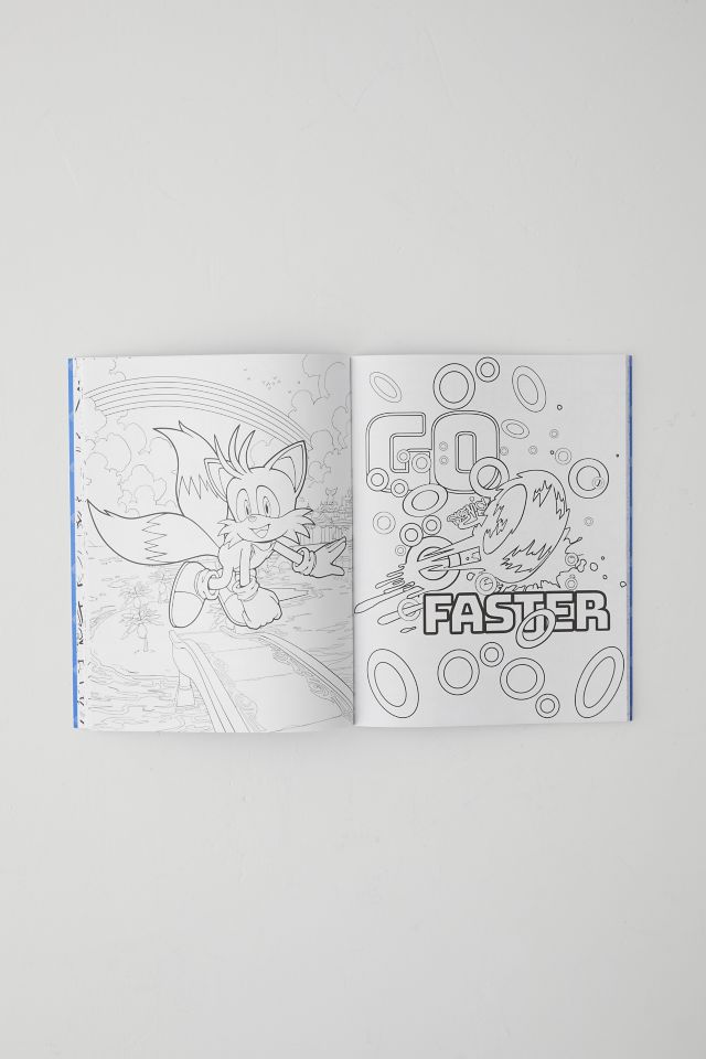 Sonic The Hedgehog: The Official Adult Coloring Book By Insight Editions #3