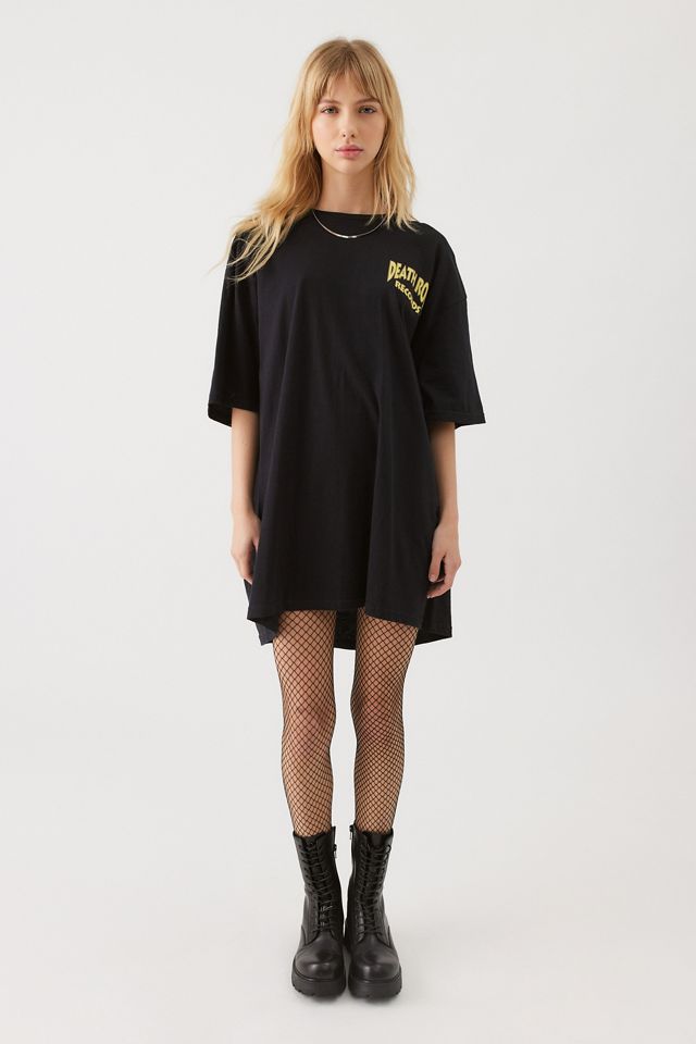 grunge shirt dress Lime Grunge Flannel - Oversized Shirt Dress main image 1