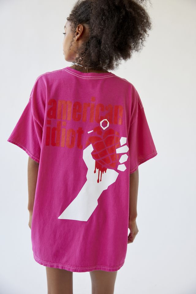 Robe T-Shirt Green Day American Idiot #1