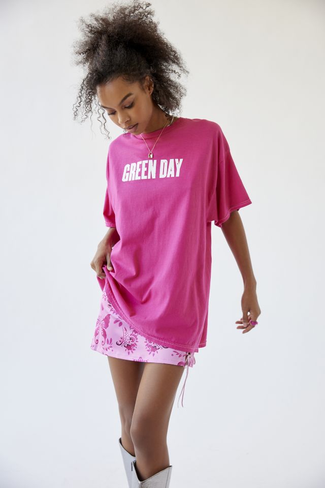 T shirt hotsell green day femme