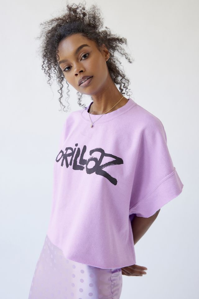 Sweat-shirt Court à Manches Courtes Gorillaz #4