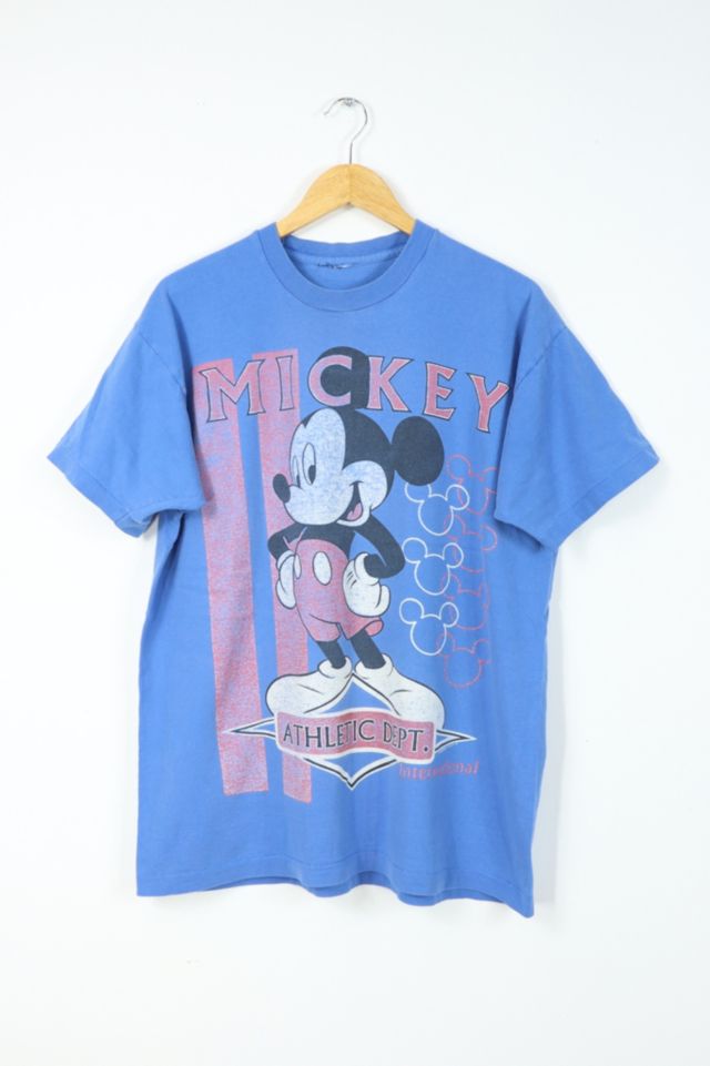 Vintage Faded Mickey Athletic Dept. Tee | Urban Outfitters