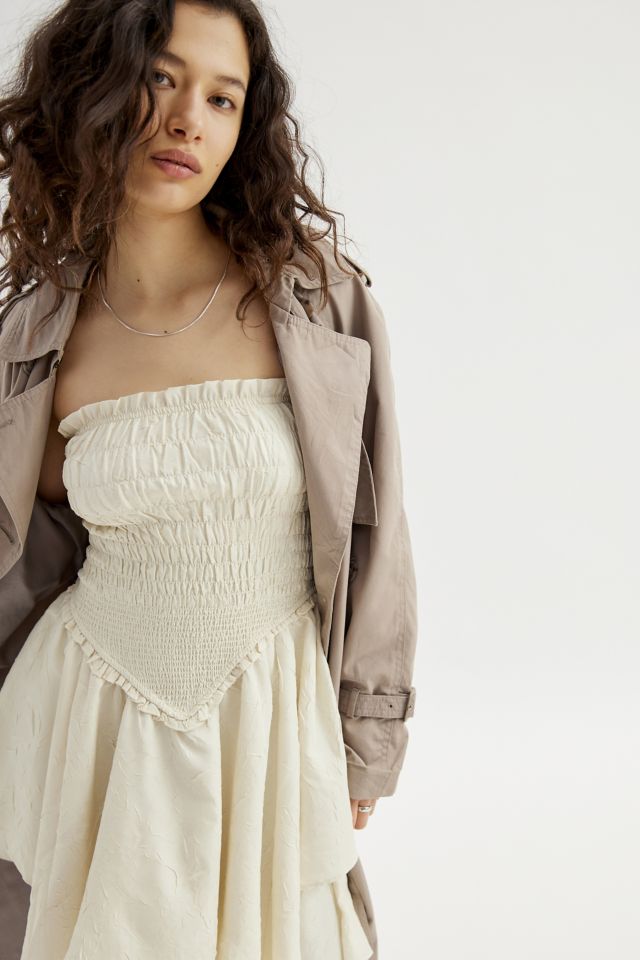 UO Poppy Smocked Mini Dress #4