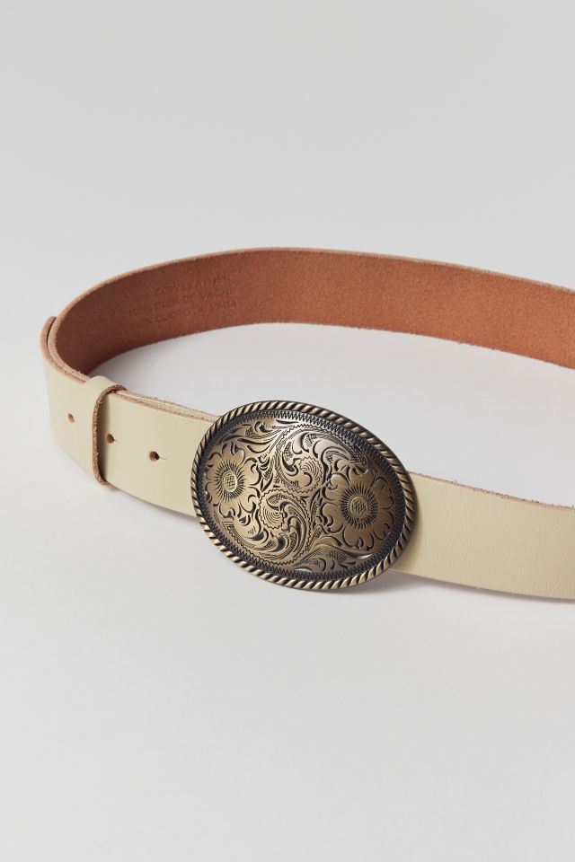 Engraved Buckle Belt | Urban Outfitters Canada