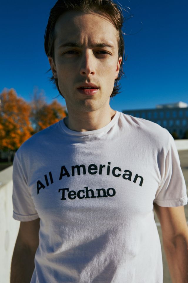 T-shirt de coupe ajustée Techno All American #1